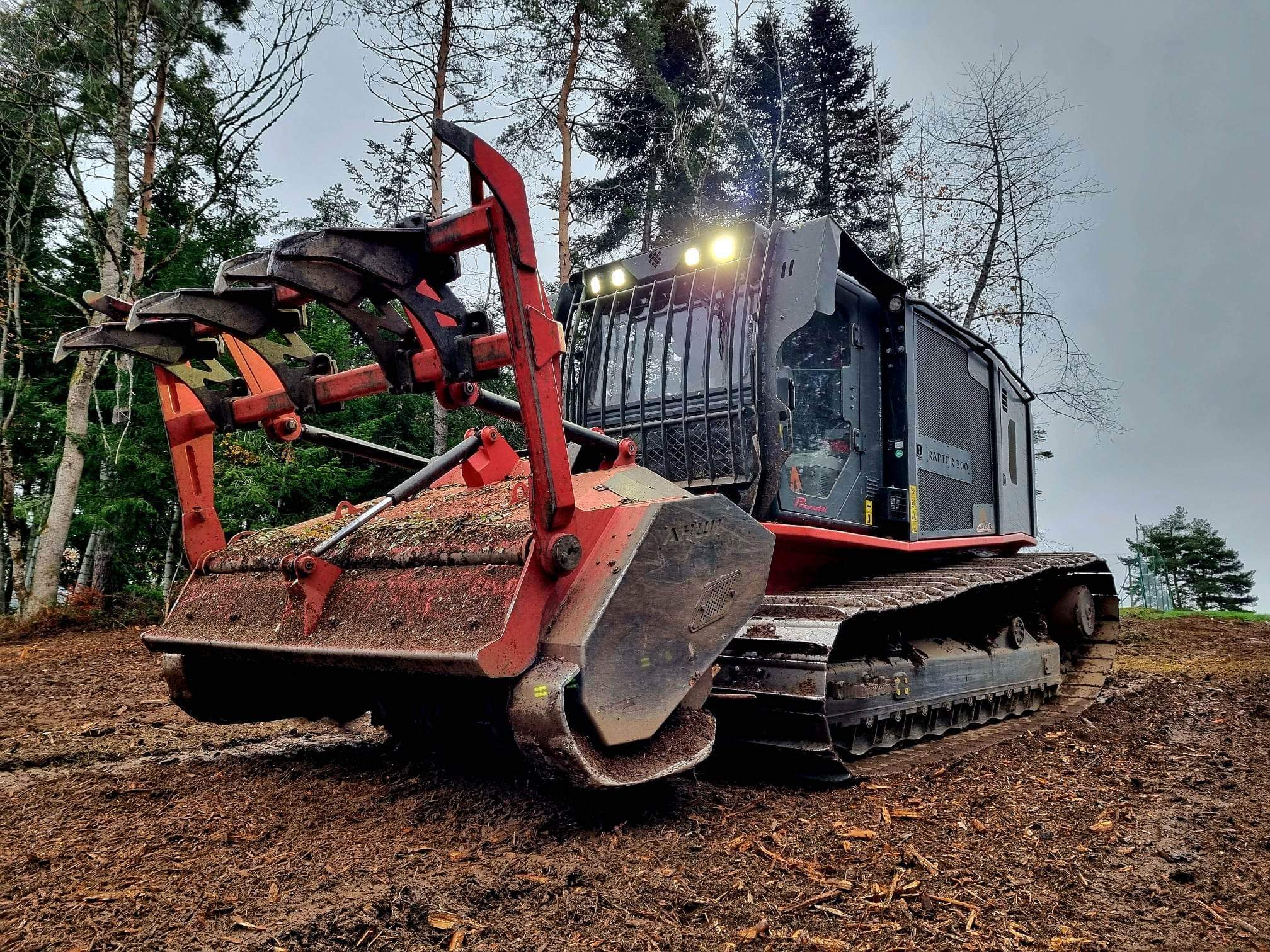Broyeur forestier